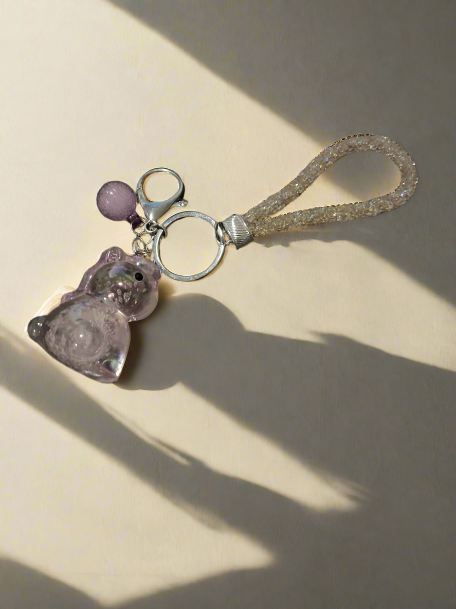 Unicorn keychain