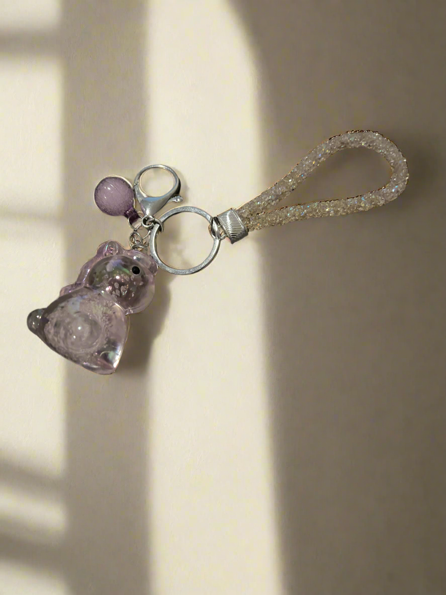 Unicorn keychain